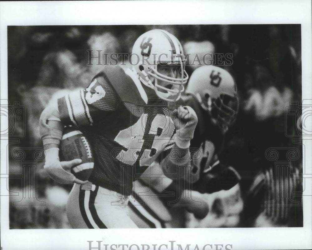 1983 Press Photo Oregon football linebacker E.J. Duffy - sps02179- Historic Images