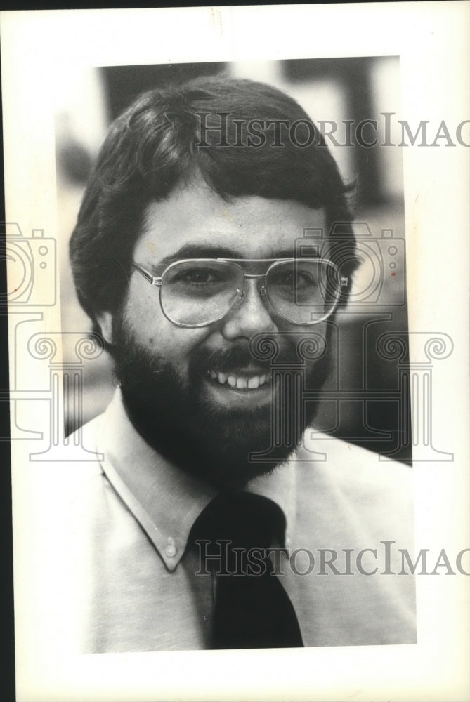 1981 Press Photo Steve De Souza, boat racing champion - sps02474- Historic Images