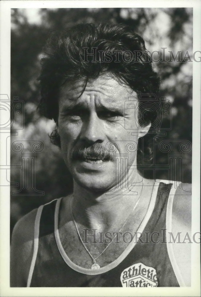 1981 Press Photo Track and field athlete, Rod Dixon - sps02523- Historic Images