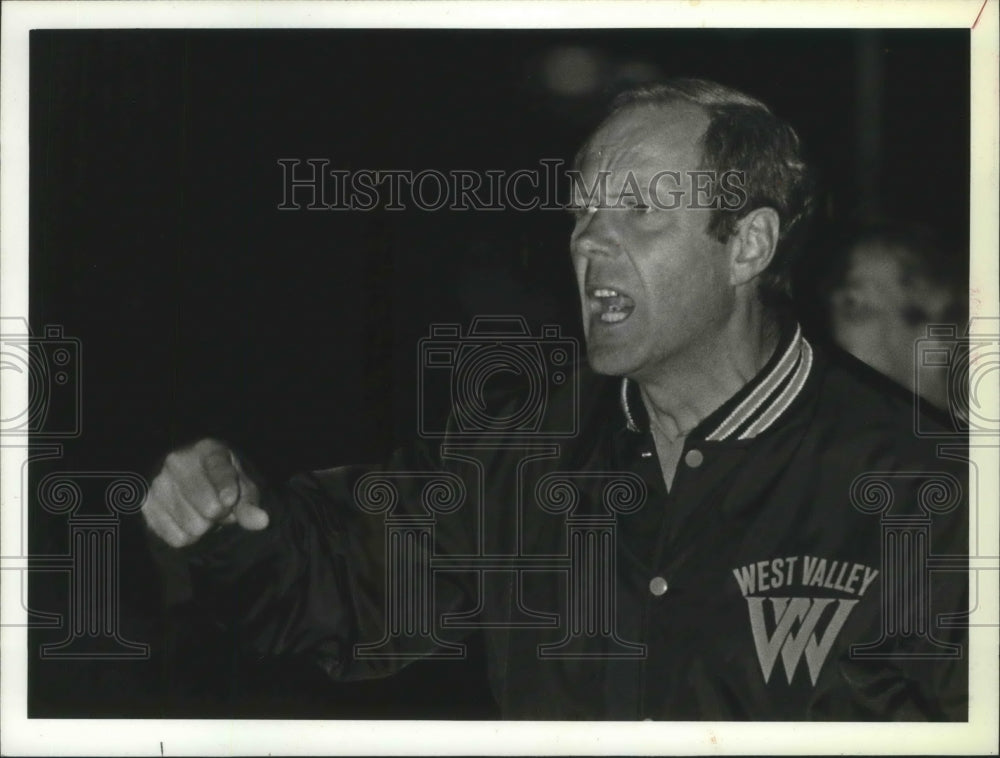 1981 Press Photo Jim Clements,West Valley football - sps02978- Historic Images