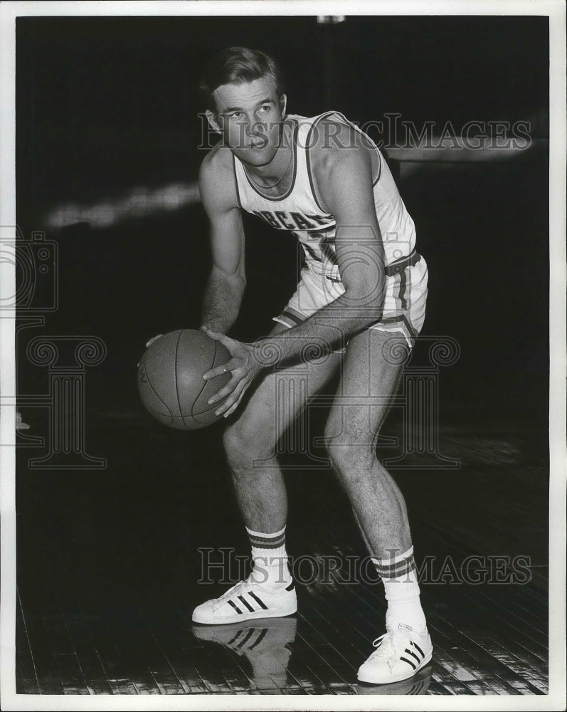 1973 Press Photo Basketball player Scott Koelzer - sps03623- Historic Images