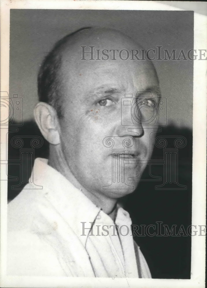 1975 Press Photo Horse Racing Trainer, Fred Hepton - sps03968- Historic Images