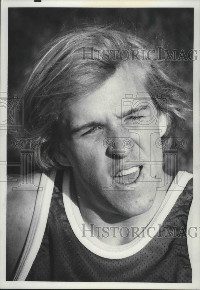 1978 Press Photo Track &amp; field athlete, Mark Hund - sps05101- Historic Images