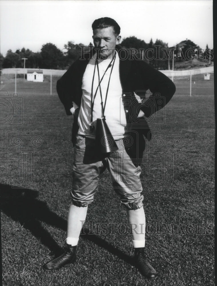 1983 Press Photo Orin E. &quot;Babe&quot; Hollingbery, Washington State football coach- Historic Images