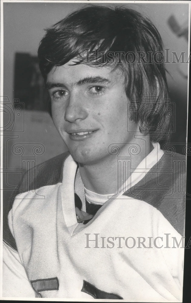 1972 Press Photo Hockey player, Gary Graham - sps05505- Historic Images