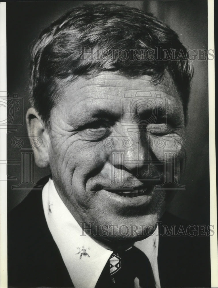 1978 Press Photo Oakesdale Panthers basketball coach, Buddy Gibson - sps05606- Historic Images