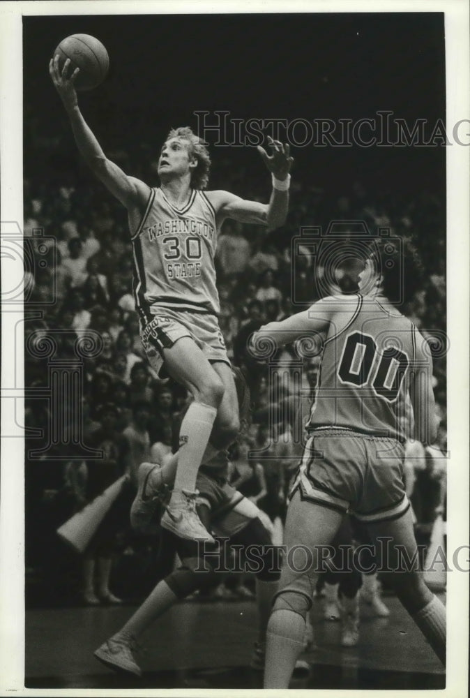 1983 Press Photo Washington State Basketball player Craig Ehlo - sps05696- Historic Images