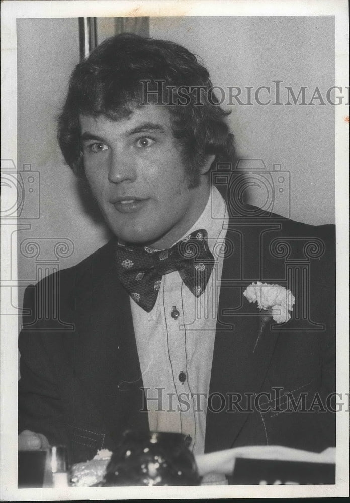 1974 Press Photo Eastern Washington University football player, Scott Garske- Historic Images