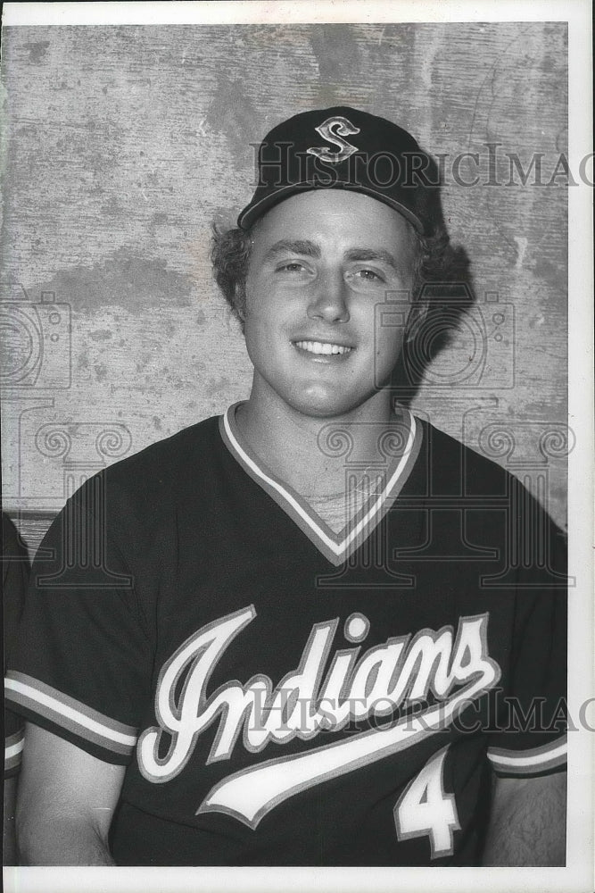 1977 Press Photo Spokane Indians baseball player, Jim Gantner - sps07008- Historic Images