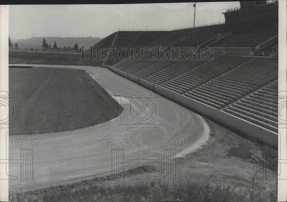 1952 Press Photo A general view of the Albi Stadium in Spokane, Washington- Historic Images