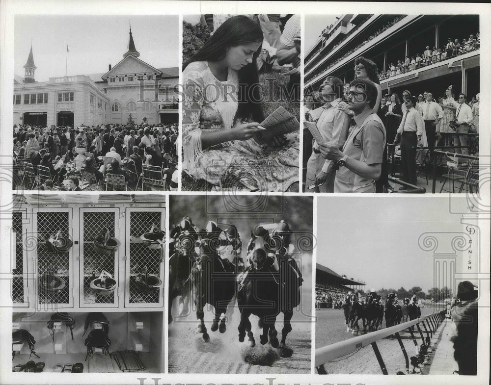 1981 Press Photo Horse racing&#39;s 107th Kentucky Derby featured in ABC Sports- Historic Images