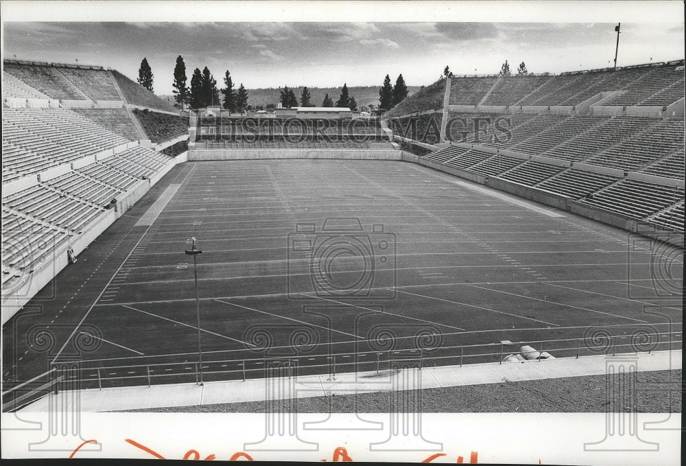 1978 Press Photo A general view of the Albi Stadium in Spokane, Washington- Historic Images