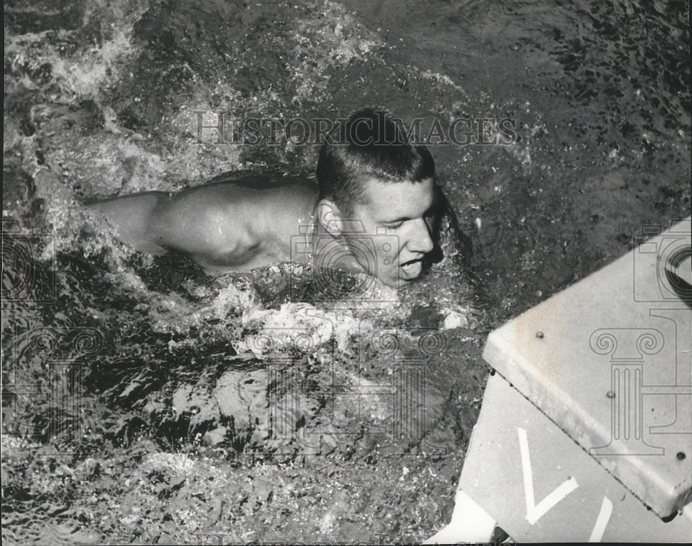 1965 Press Photo Seattle swimmer, Steve Krause - sps08761- Historic Images