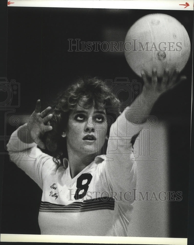 1984 Press Photo East Valley volleyball player, Maria Mecham - sps09412- Historic Images