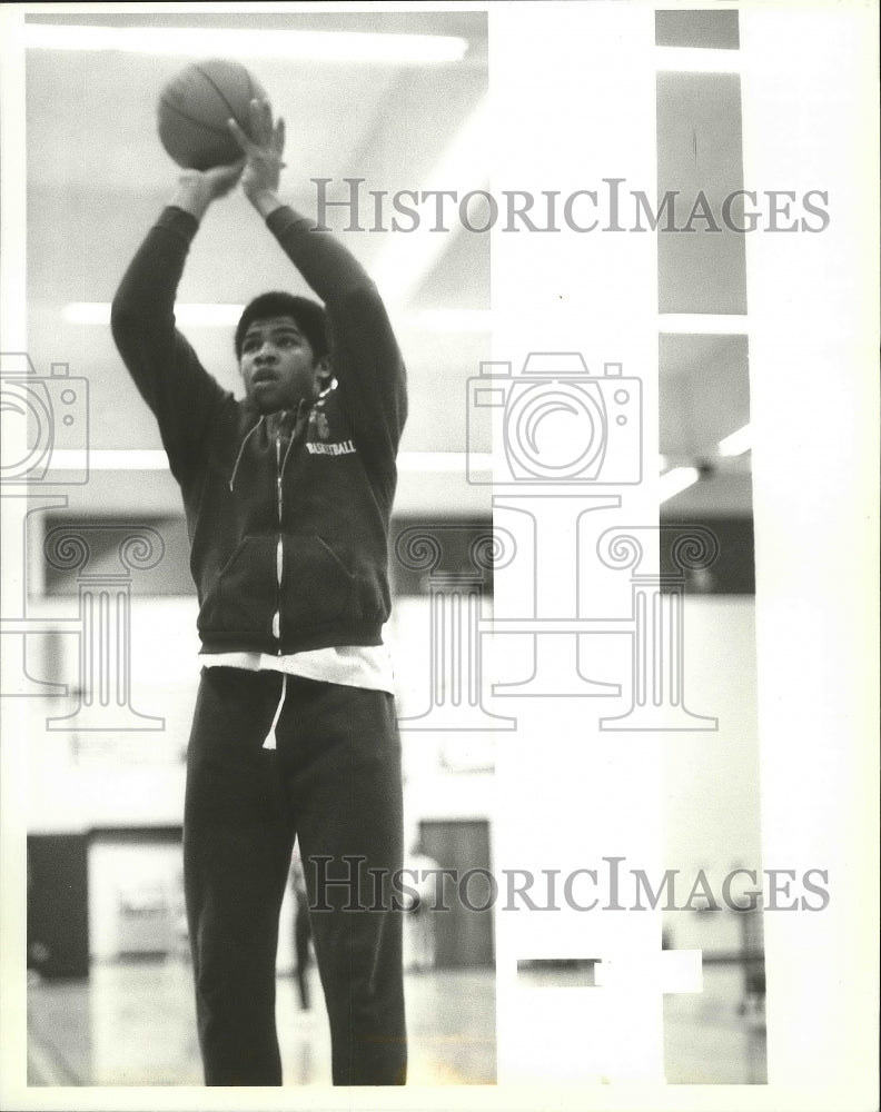 1979 Press Photo James Whitsett, SCC basketball player - sps09950- Historic Images