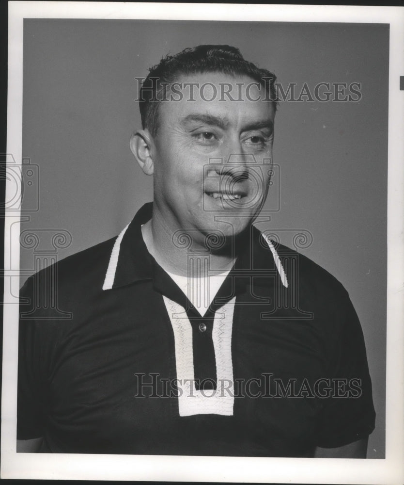 1963 Press Photo Bowler Wayne Worley After Making a High Score - sps10529- Historic Images