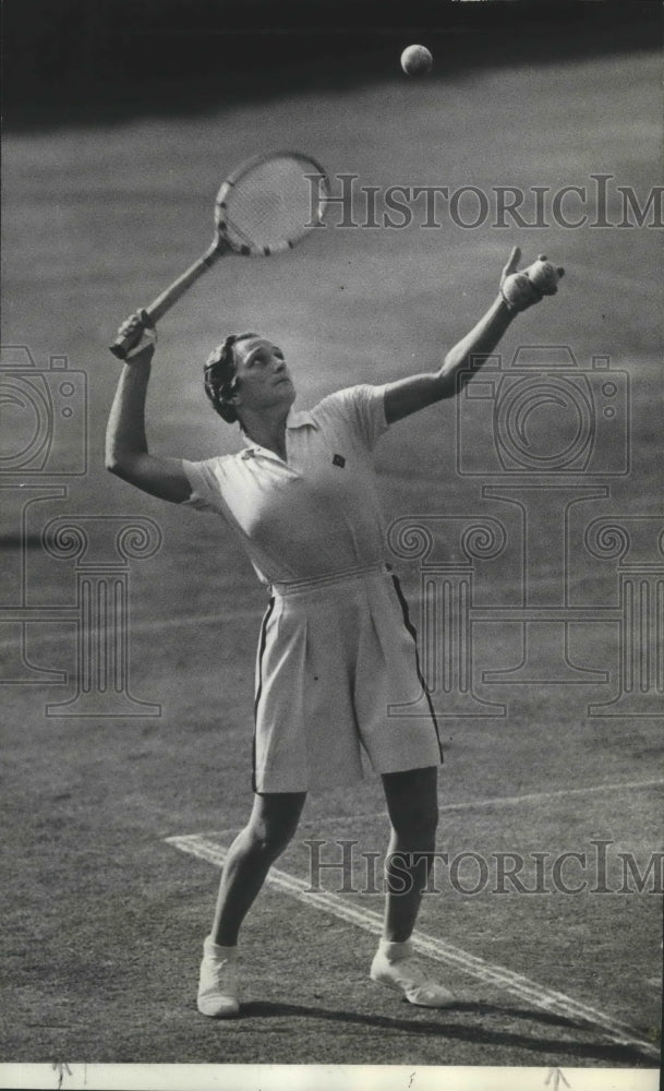 1936 Press Photo Grand slam tennis champion, Helen Hull Jacobs - sps10767- Historic Images