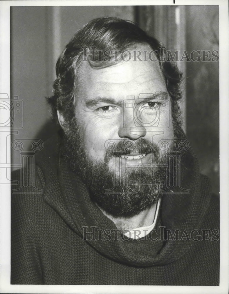 1982 Press Photo Former Los Angeles Rams football tackle, Merlin Olsen- Historic Images