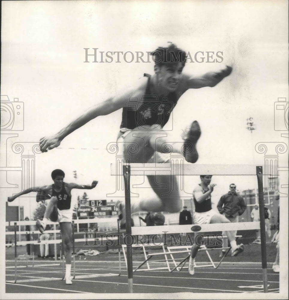 1970 Press Photo Washington State University track &amp; field athlete, Dick Olsen- Historic Images