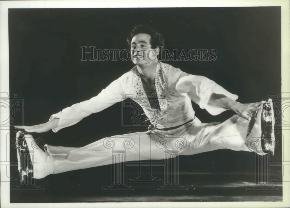 1986 Press Photo Olympic figure skating gold medalist, Charlie Tickner- Historic Images