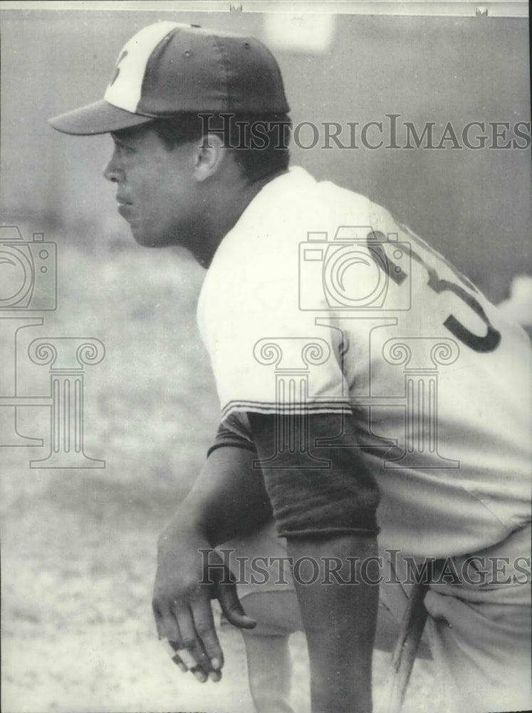 1969 Press Photo Baseball player Maury Wills - sps12104- Historic Images