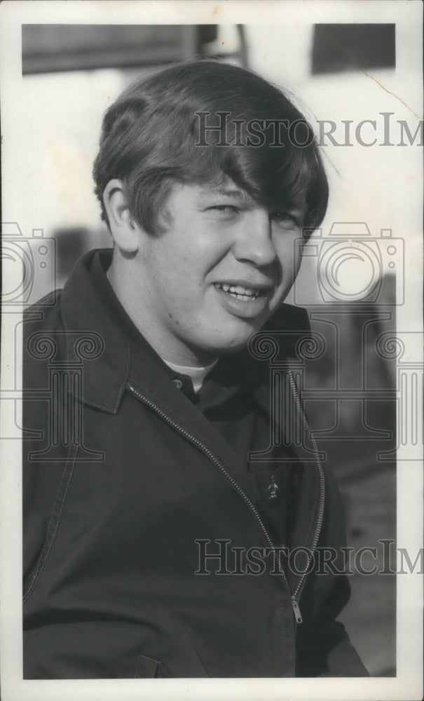 1975 Press Photo Jerry Sneva, Spokane race car driver - sps12476- Historic Images