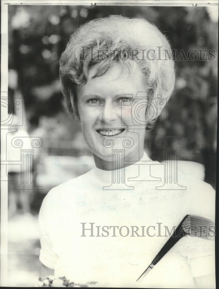 1972 Press Photo Wisconsin golf champ, Carol Sorenson - sps12697- Historic Images