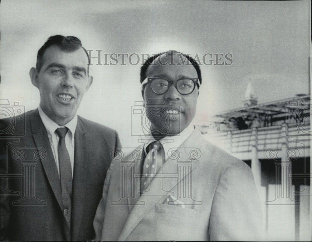 1968 Press Photo Jim Padgett new head basketball coach at the U of California- Historic Images