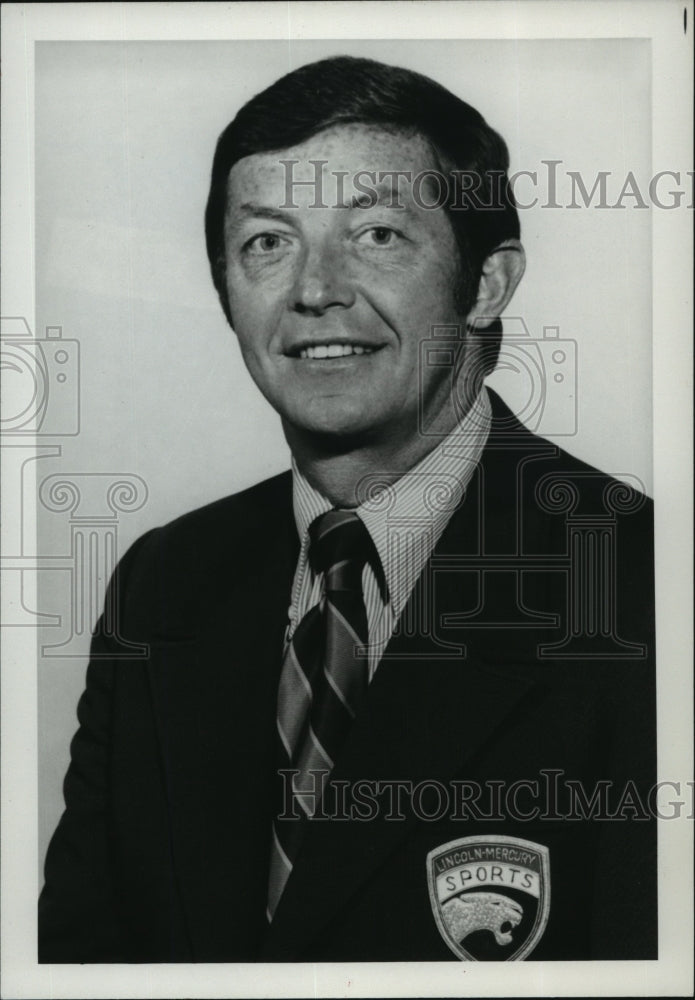 1978 Press Photo Lincoln Mercury Tennis Player Tony Trabert - sps13383- Historic Images