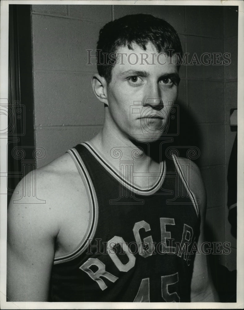 1969 Press Photo Rick Simmons, Rogers Basketball - sps13464- Historic Images