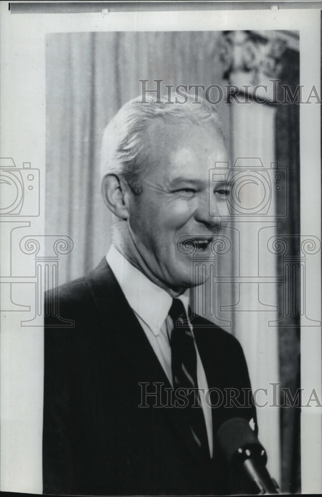 1969 Press Photo Bud Wilkinson, College Football Hall of Famer - sps13593- Historic Images