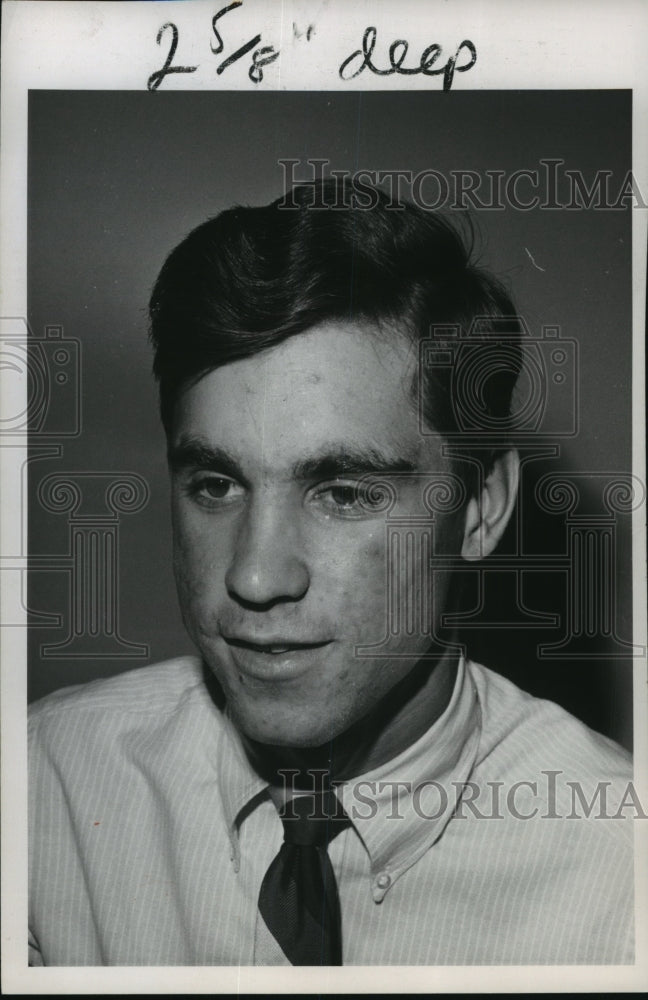 1968 Press Photo Gonzaga Prep baseball rightfielder, Bob Polaski - sps13632- Historic Images