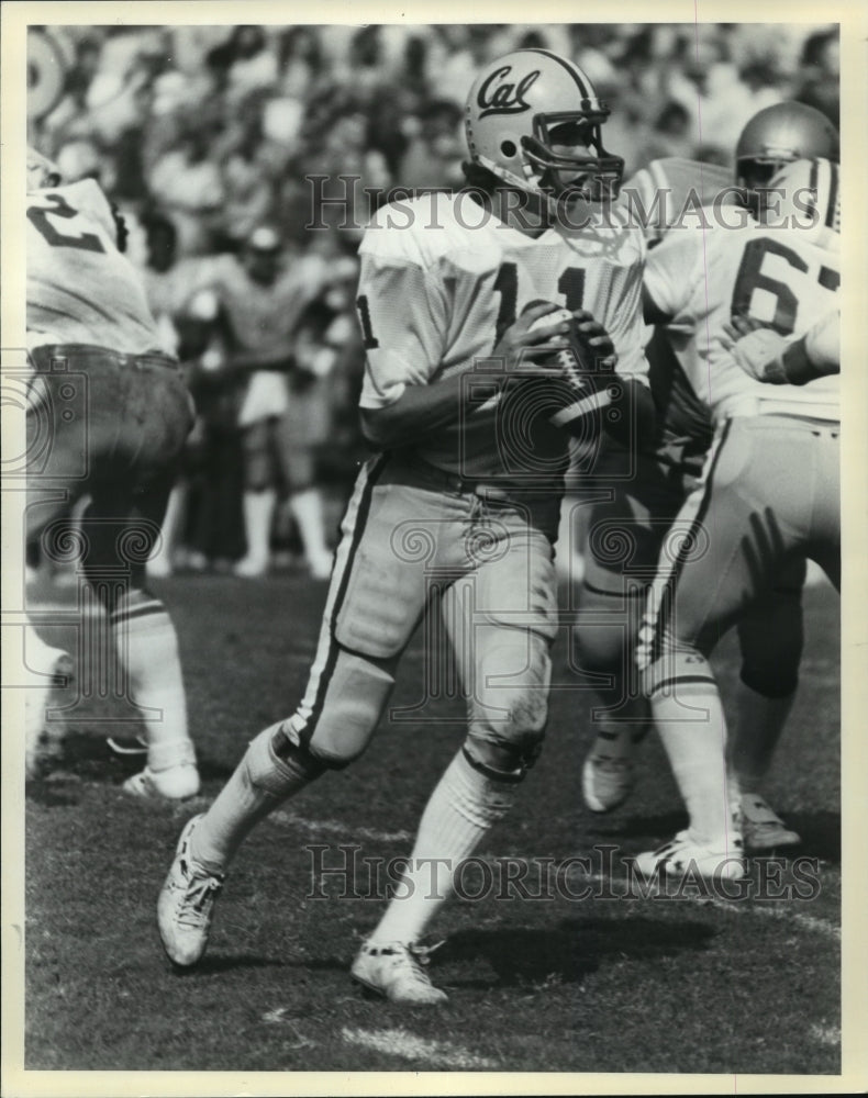 1989 Press Photo University of California - Berkeley Football Player J. Torchio- Historic Images