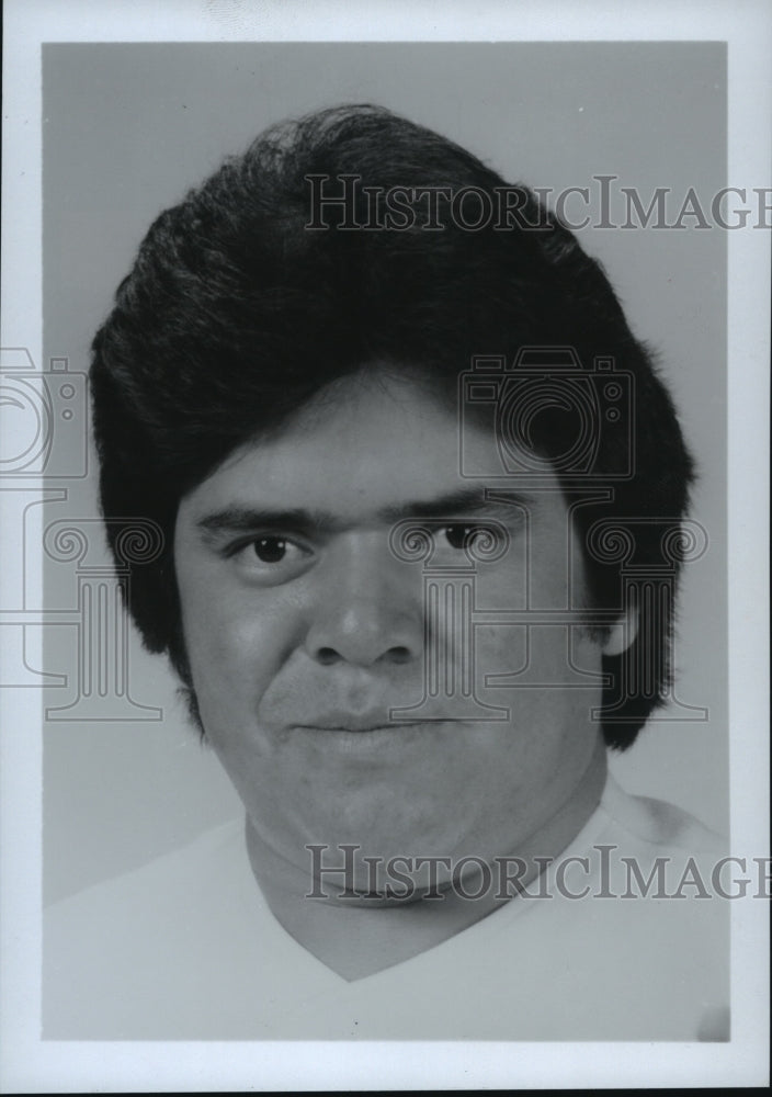 1983 Press Photo Los Angeles Dodgers star pitcher Fernando Valenzuela- Historic Images