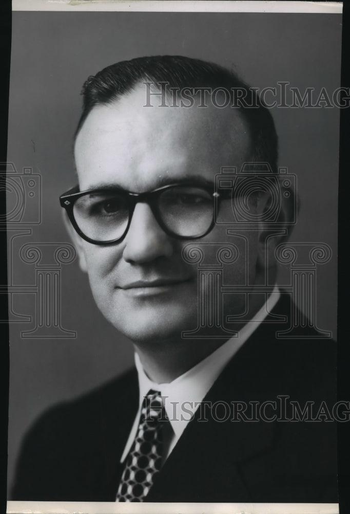 1955 Press Photo Oregon State College football coach, Tom Prothro - sps14227- Historic Images