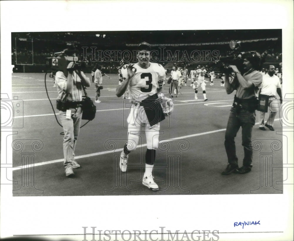 1989 Press Photo Phoenix Cardinals quarterback Timm Rosenbach - sps14524- Historic Images