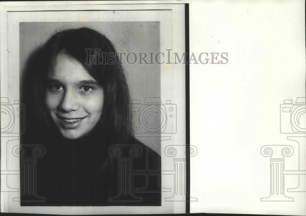 1971 Press Photo Table tennis enthusiast Judy Bochenski of Eugene, Oregon- Historic Images