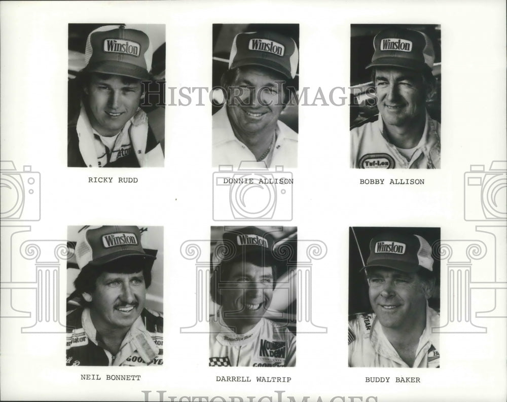 1981 Press Photo Auto Racing Winston Group - sps15191- Historic Images