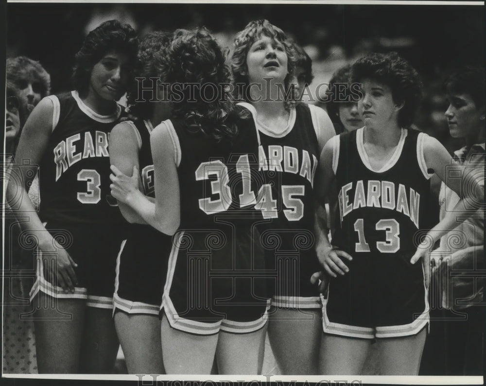 1984 Press Photo Reardon female basketball team at tournament - sps15269- Historic Images