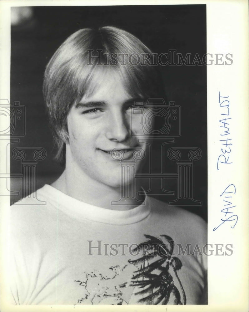 1979 Press Photo David Rehwaldt, football player - sps16334- Historic Images