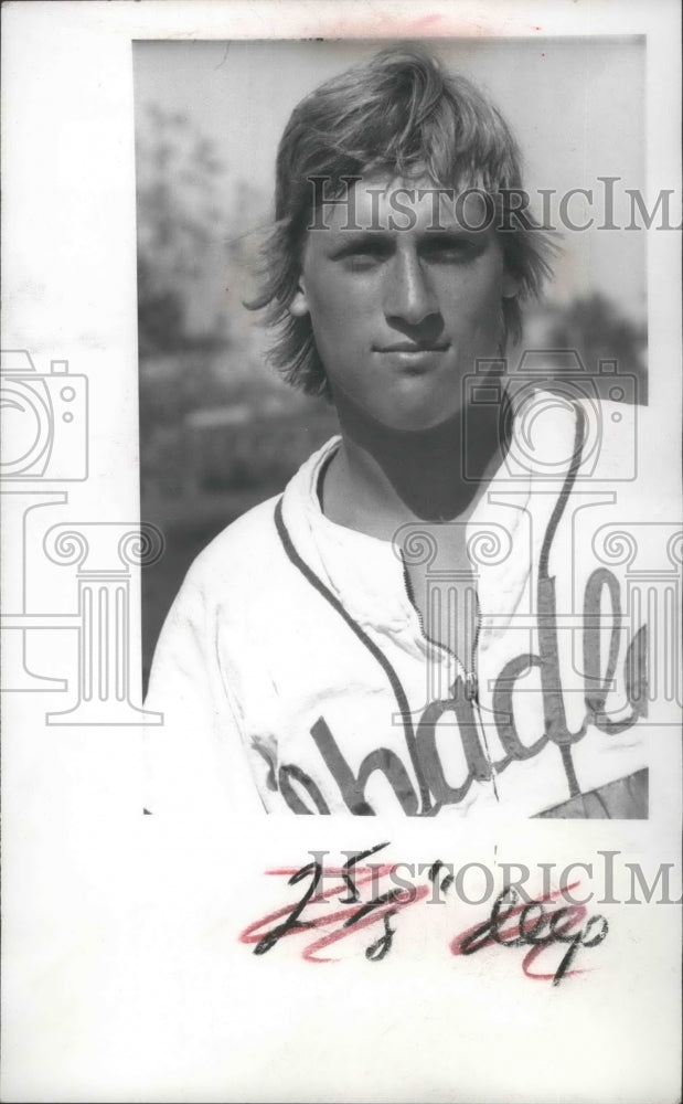 1973 Press Photo Shadle High School Baseball Player Larry Poffenroth - sps16798- Historic Images