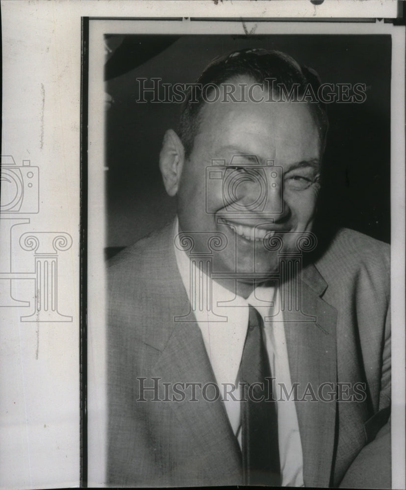 1959 Wire Photo New Navy Football Coach Eddie Erdelatz. - spw04132- Historic Images