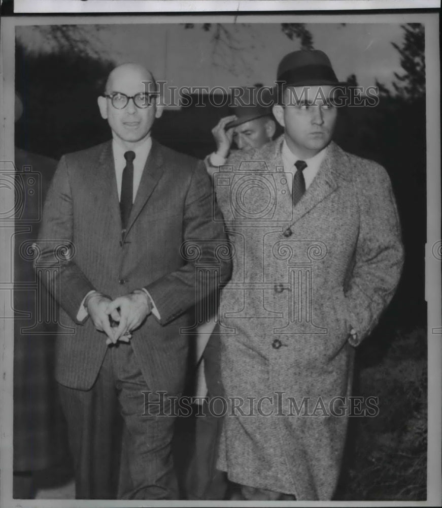 1960 Press Photo Arthur Rogers Roddey charged with stealing defense documents- Historic Images