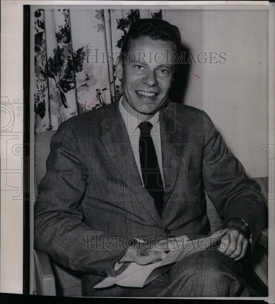 1959 Press Photo Quiz winner Charles Van Doren reappeared in public - spw10762- Historic Images