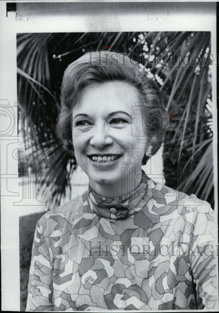 1974 Press Photo Rose Mary Woods, Secretary to Nixon - spw10918- Historic Images