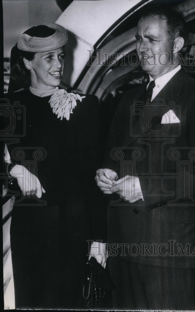 1940 Press Photo Mrs Anna Roosevelt Boettiger, daughter of President Roosevelt- Historic Images