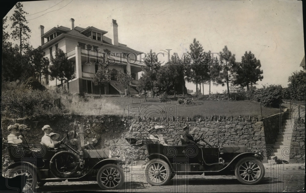 Press Photo L Fletcher House formerly owned by Laverene the Contractor- Historic Images