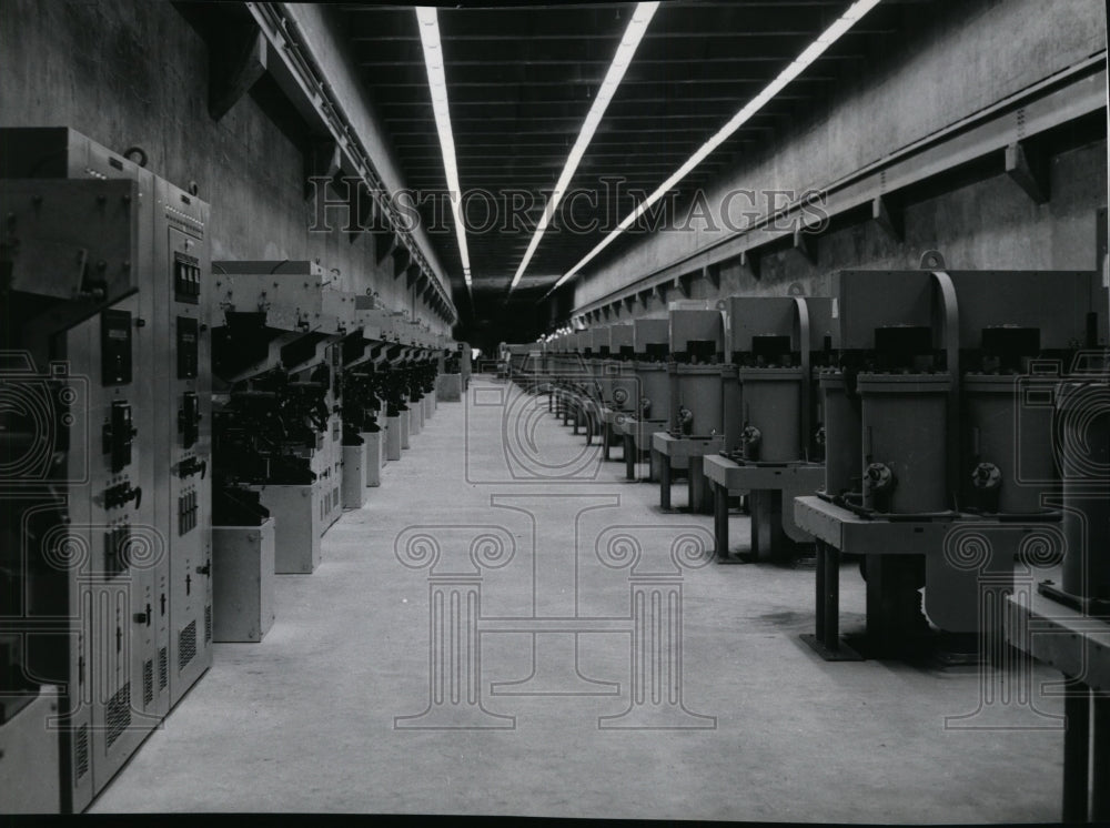 Press Photo Rectifier Station Aluminum Co of America Plant Wenatchee - spx02946- Historic Images