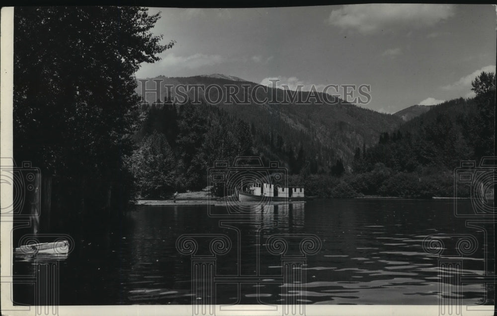 1937 Press Photo St. Joe River, Round Top in Distance - spx17997- Historic Images