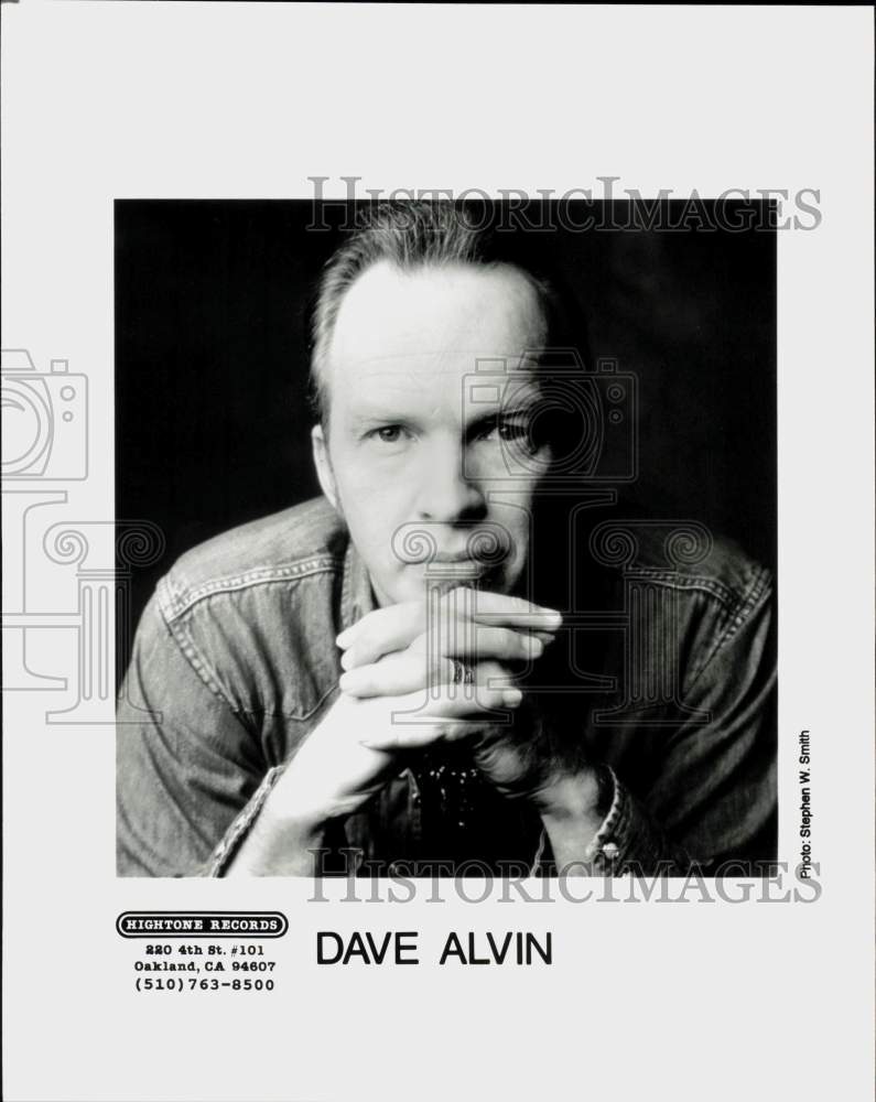 Press Photo Dave Alvin, singer - sra10942- Historic Images